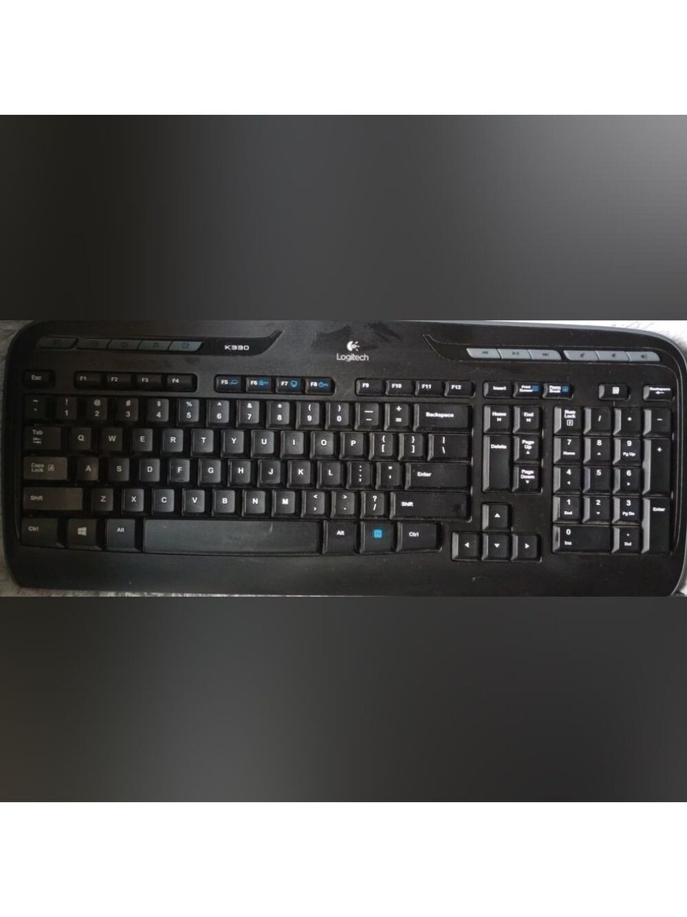 Logitech K330 Wireless Keyboard
